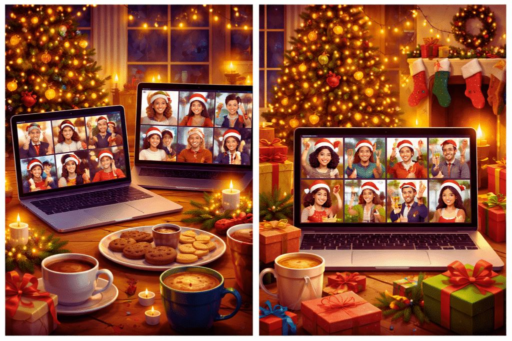 Virtual Christmas Events & Online Celebrations 2025