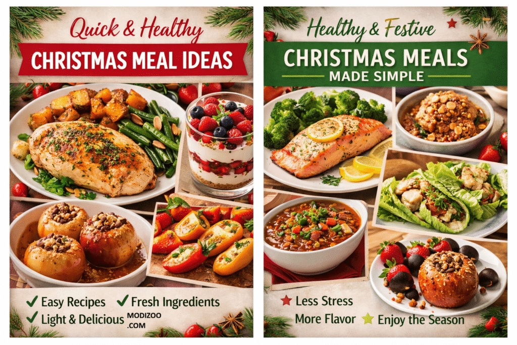 Quick & Healthy Christmas Meal Ideas
